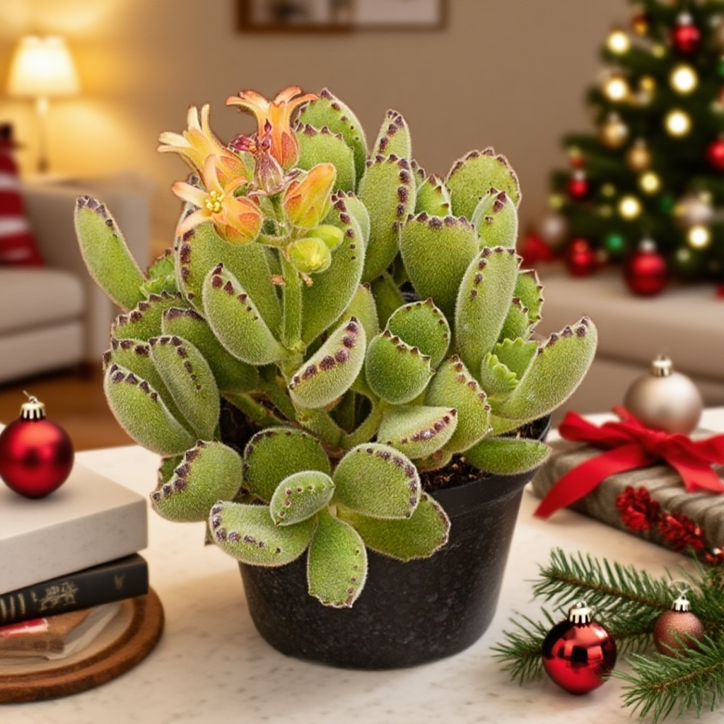 Bear’s Paw Succulent, Cotyledon Tomentosa, 2''/4'' Potted Plant, Fuzzy Paw Shaped Leaves, Cute Easy Care Indoor Houseplant Gift